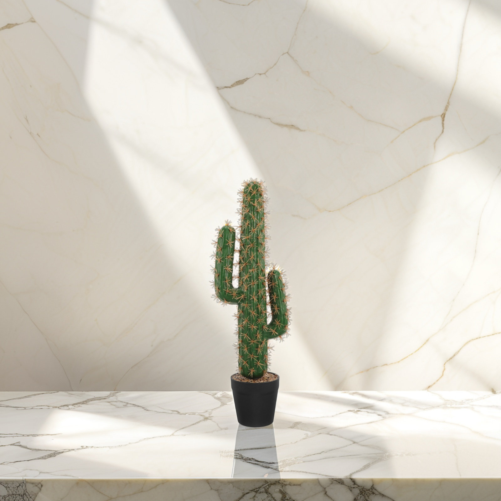 Lifelike Artificial Cactus Pla - Echeveria Succulent 评论和价格