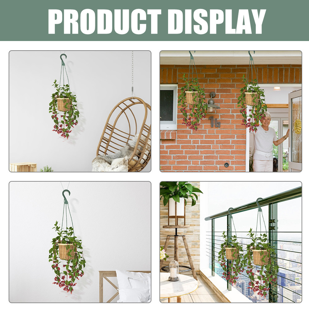5Pcs Heavy Duty Hanging Basket - Spider Plant Hanging 评论和价格