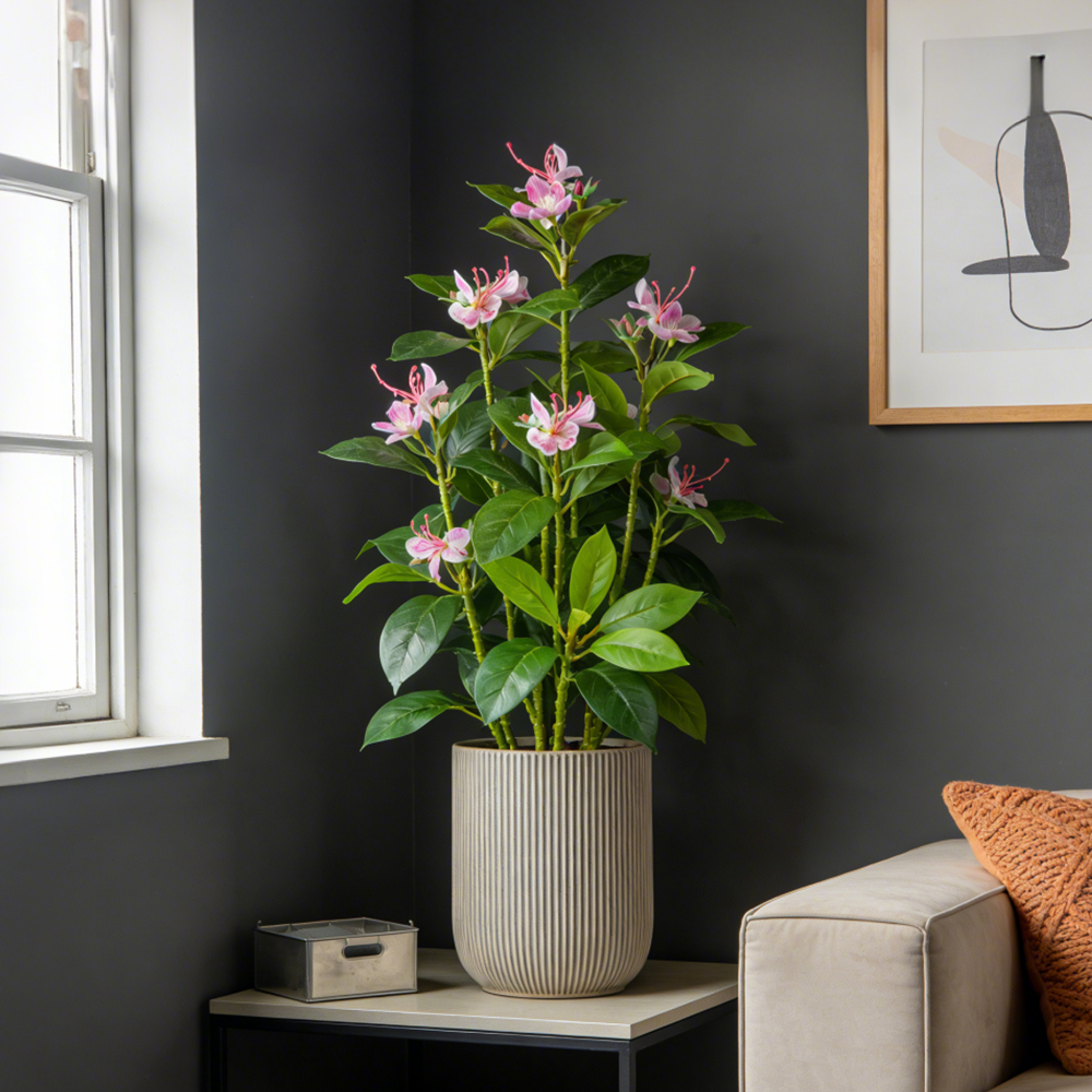 21-40cm Artificial Azalea Flow - Ficus Lyrata Tree 评论和价格