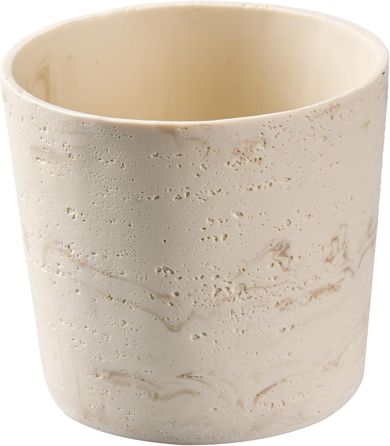 7 Inch Natural Travertine Text - Aloe Vera Pot 评论和价格