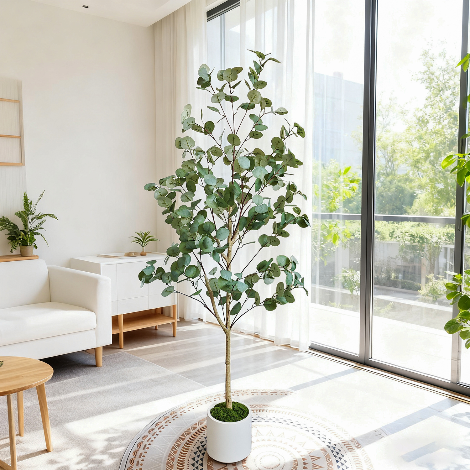 120-155Cm/5.1Ft Artificial Euc - Dracaena Marginata 评论和价格