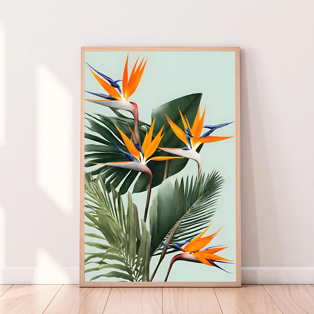 Bird of Paradise Wall arts, St - Bird Paradise Strelitzia 评论和价格