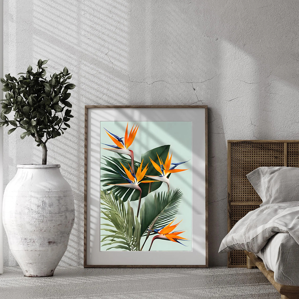 Bird of Paradise Wall arts, St - Bird Paradise Strelitzia 评论和价格