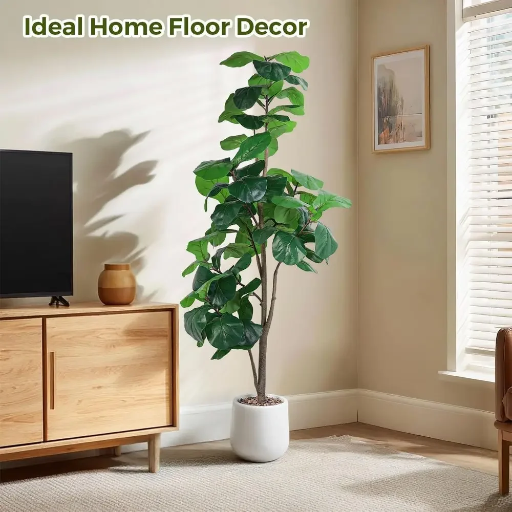 Artificial Large Ficus Lyrata  - Ficus Lyrata Tree 评论和价格