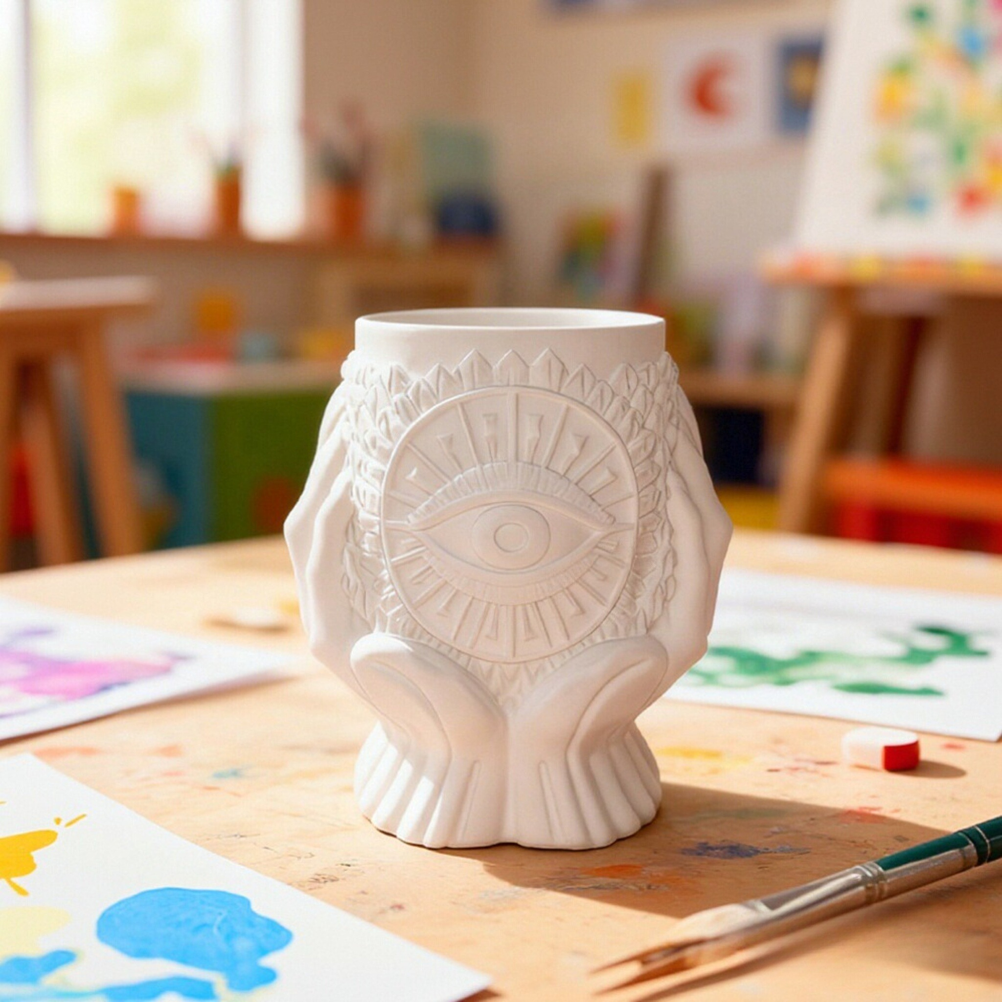 Guardian Eye Candle Cup Silico - Echeveria Succulent 评论和价格