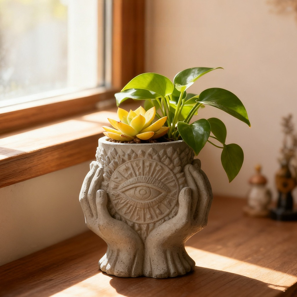 Guardian Eye Candle Cup Silico - Echeveria Succulent 评论和价格